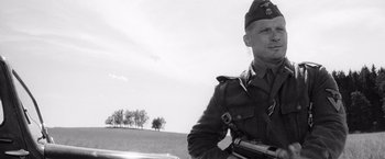 Movie still from “The Painted Bird” (2019), directed by Václav Marhoul – Medium shot, Low angle