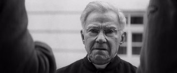 Movie still from “The Painted Bird” (2019), directed by Václav Marhoul – Close Up shot, Low angle