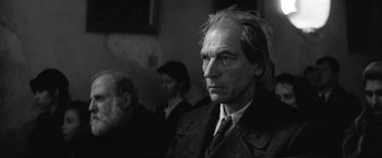 Movie still from “The Painted Bird” (2019), directed by Václav Marhoul – Close Up shot, Over the shoulder angle