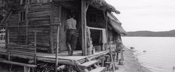 Movie still from “The Painted Bird” (2019), directed by Václav Marhoul – Wide shot, Low angle