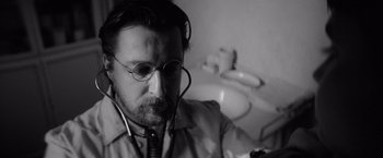 Movie still from “The Painted Bird” (2019), directed by Václav Marhoul – Close Up shot, Low angle