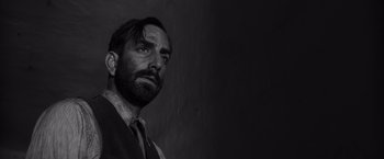 Movie still from “The Painted Bird” (2019), directed by Václav Marhoul – Close Up shot, Low angle