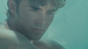 Movie still from “The Paperboy” (2012), directed by Lee Daniels – A man's face in the water; Close Up shot, High angle