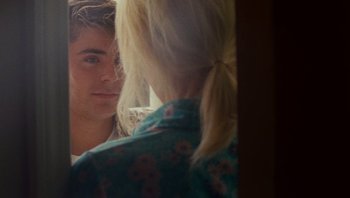 Movie still from “The Paperboy” (2012), directed by Lee Daniels – A man and a woman looking at each other in a mirror; Close Up shot, Over the shoulder angle