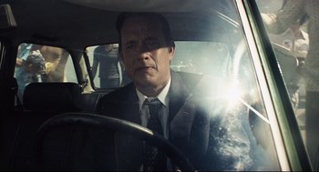 Movie still from “The Post” (2017), directed by Steven Spielberg – Close Up shot, Over the shoulder angle