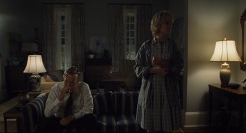 Movie still from “The Post” (2017), directed by Steven Spielberg – Medium shot, High angle