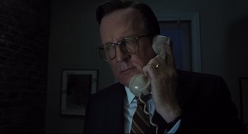 Movie still from “The Post” (2017), directed by Steven Spielberg – Close Up shot, Low angle