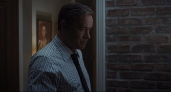 Movie still from “The Post” (2017), directed by Steven Spielberg – Medium shot, Low angle