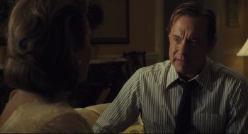 Movie still from “The Post” (2017), directed by Steven Spielberg – Close Up shot, Over the shoulder angle