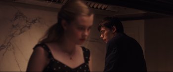 Movie still from “Every Day” (2018), directed by Michael Sucsy – A man and a woman standing next to each other; Close Up shot, Over the shoulder angle