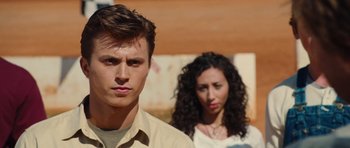 Movie still from “Footloose” (2011), directed by Craig Brewer – A man and a woman standing next to each other; Close Up shot, Over the shoulder angle