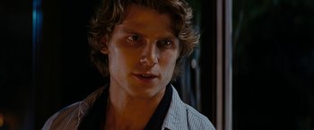 Movie still from “Friday the 13th” (2009), directed by Marcus Nispel – A person with long hair; Close Up shot, Over the shoulder angle