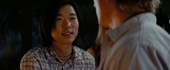 Movie still from “Friday the 13th” (2009), directed by Marcus Nispel – A man and a woman talking to each other; Close Up shot, Over the shoulder angle