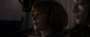 A person with red hair