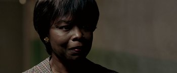 Movie still from “Glory Road” (2006), directed by James Gartner – A person looking at the camera; Close Up shot, Over the shoulder angle