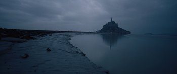 Movie still from “To the Wonder” (2012), directed by Terrence Malick – A body of water near a body of water; Extreme Wide shot, Low angle