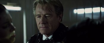 Movie still from “Total Recall” (2012), directed by Len Wiseman – Close Up shot, Low angle